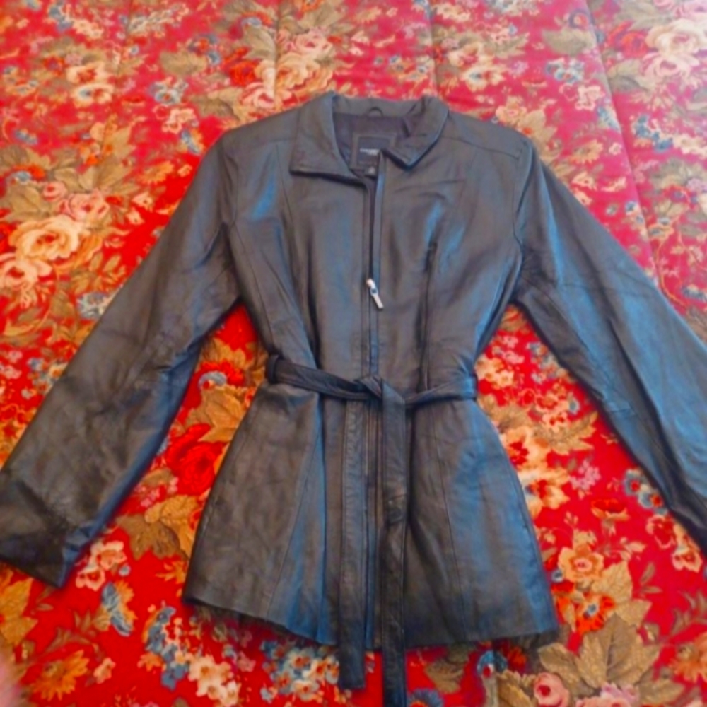 COLEBROOK & CO LEATHER JACKET